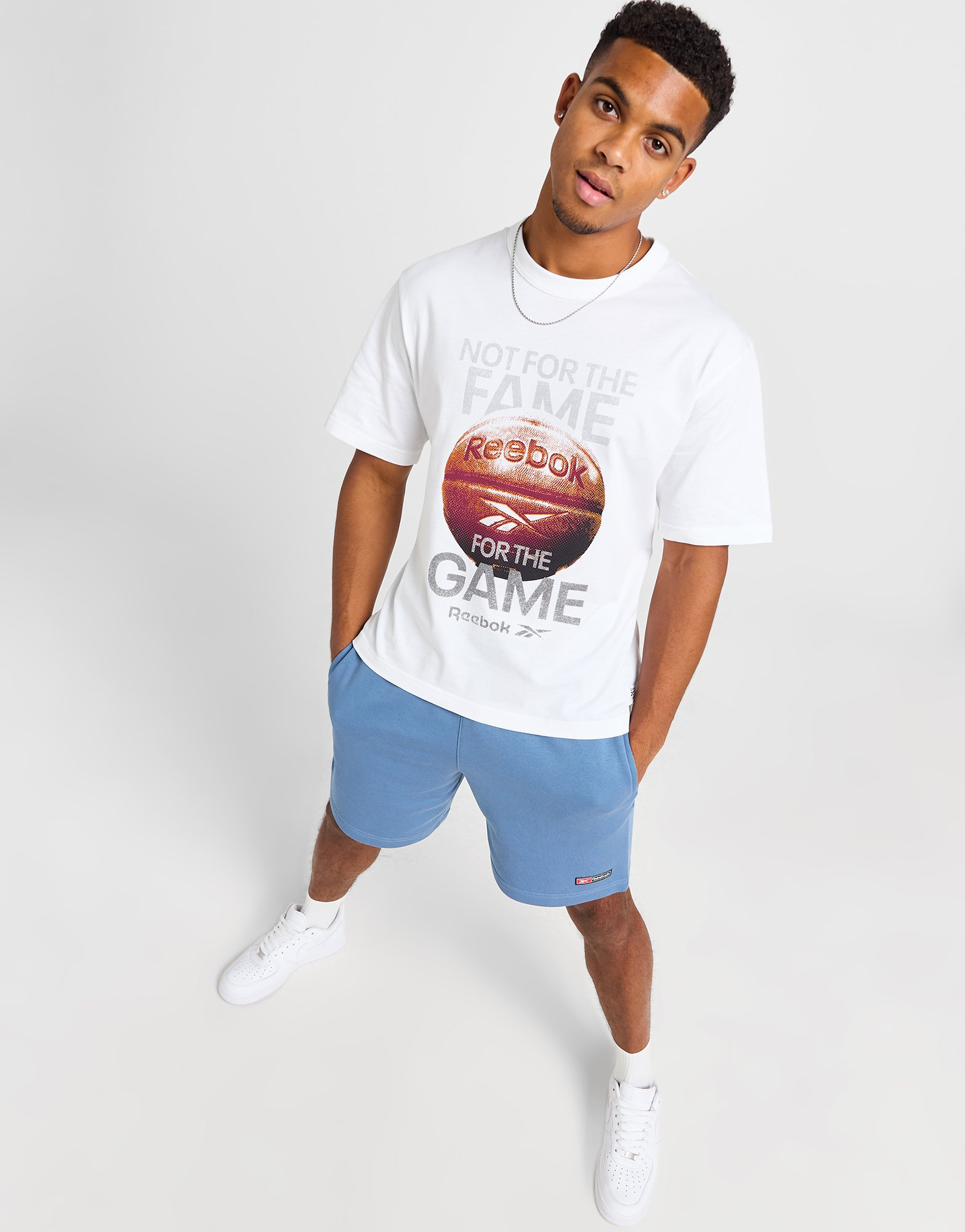 Reebok T-shirt Basketball Game Homme