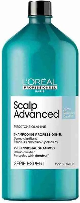 L’Oréal Professionnel - Scalp Advanced - Anti-Roos - Shampoo voor de gevoelige hoofdhuid - 1500 ml