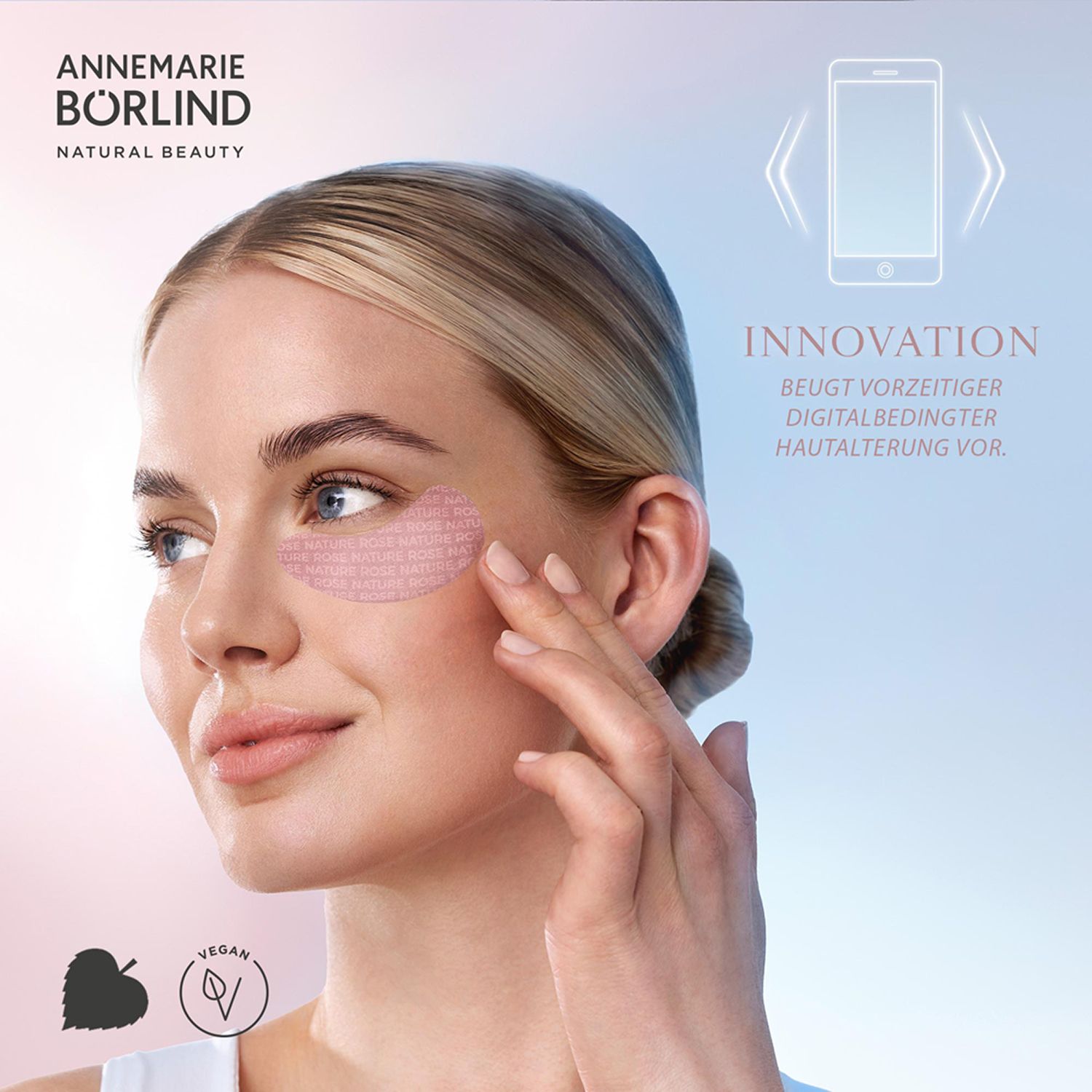 ANNEMARIE BÖRLIND Rose Nature Cooling Eye Pads