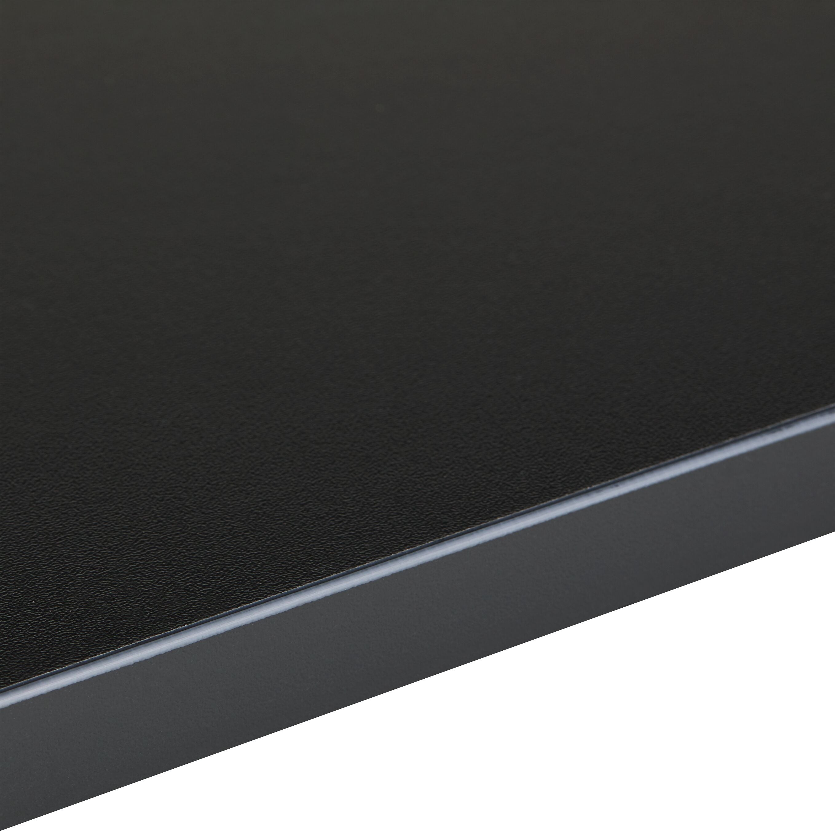 FLEXCUBE PROFI Schreibtisch höhenverstellbar - Schwarz / B: 180.0 cm x T: 80.0 cm x H: 67.0 cm