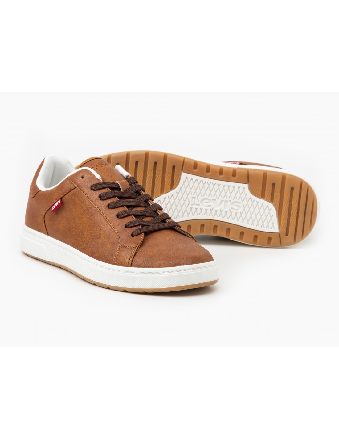 levi's Baskets de ville Homme Piper Cognac