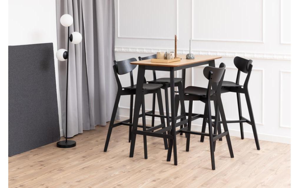 Bartisch Roxby Braun/Schwarz<br>Stehtisch