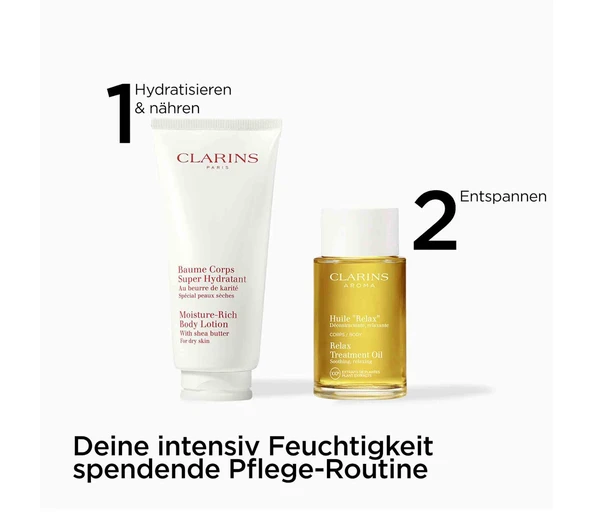 Clarins Baume Corps Super Hydratant Moisture Rich Body Lotion