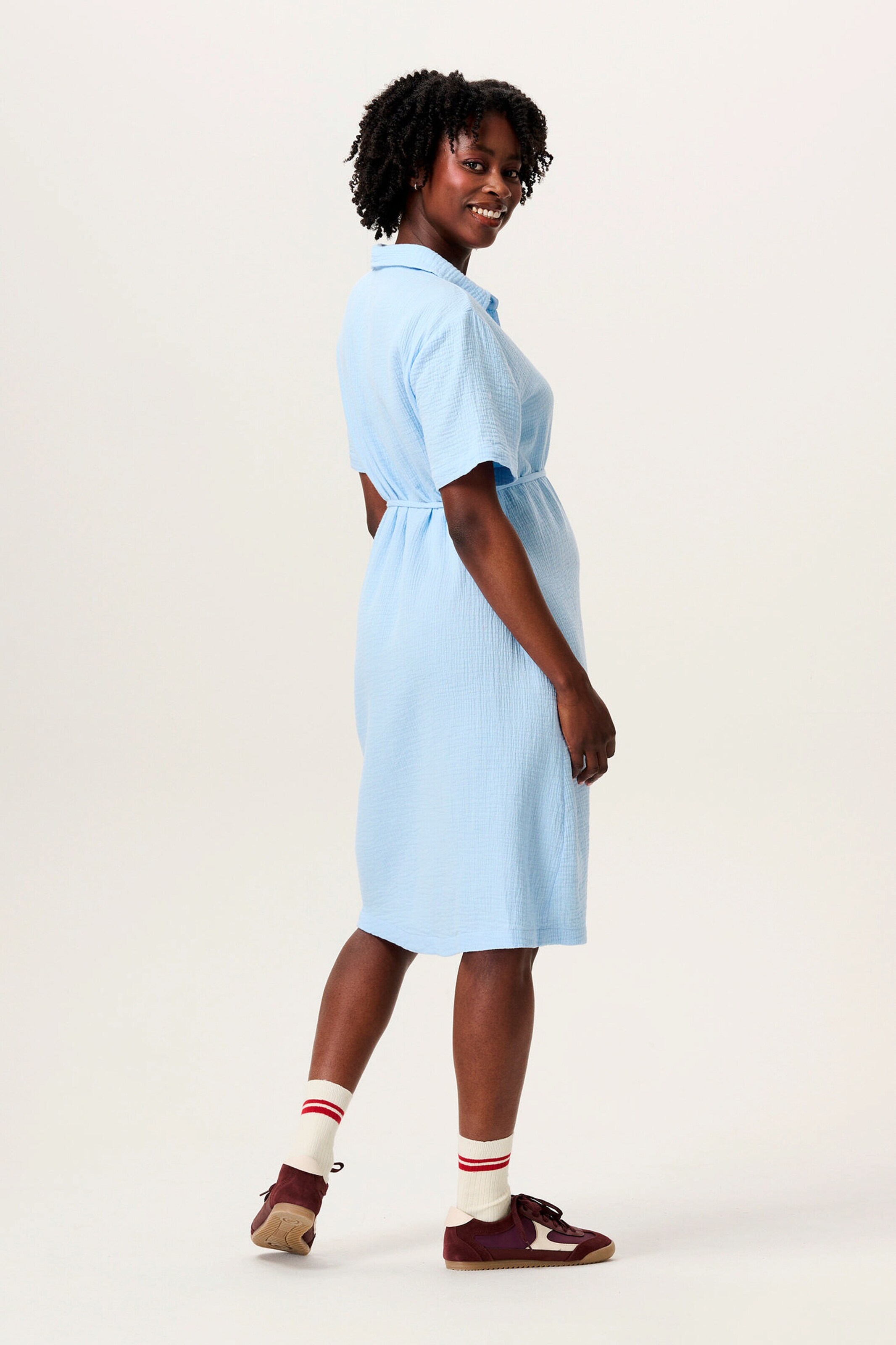 Noppies Maternity Still-Kleid Cruz Light Sky