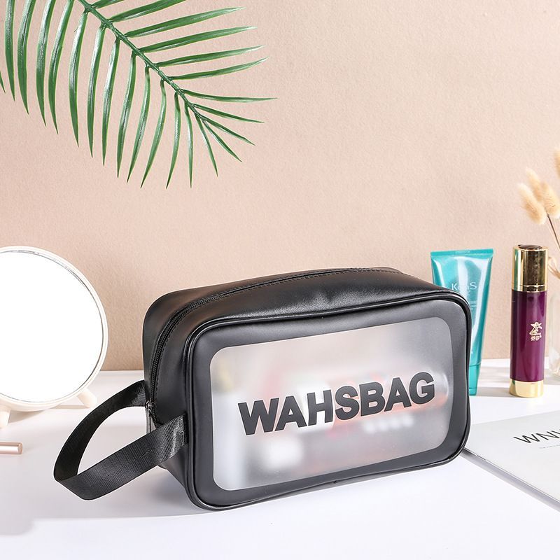 Evorest Bags - Transparante reistoilettas met belettering