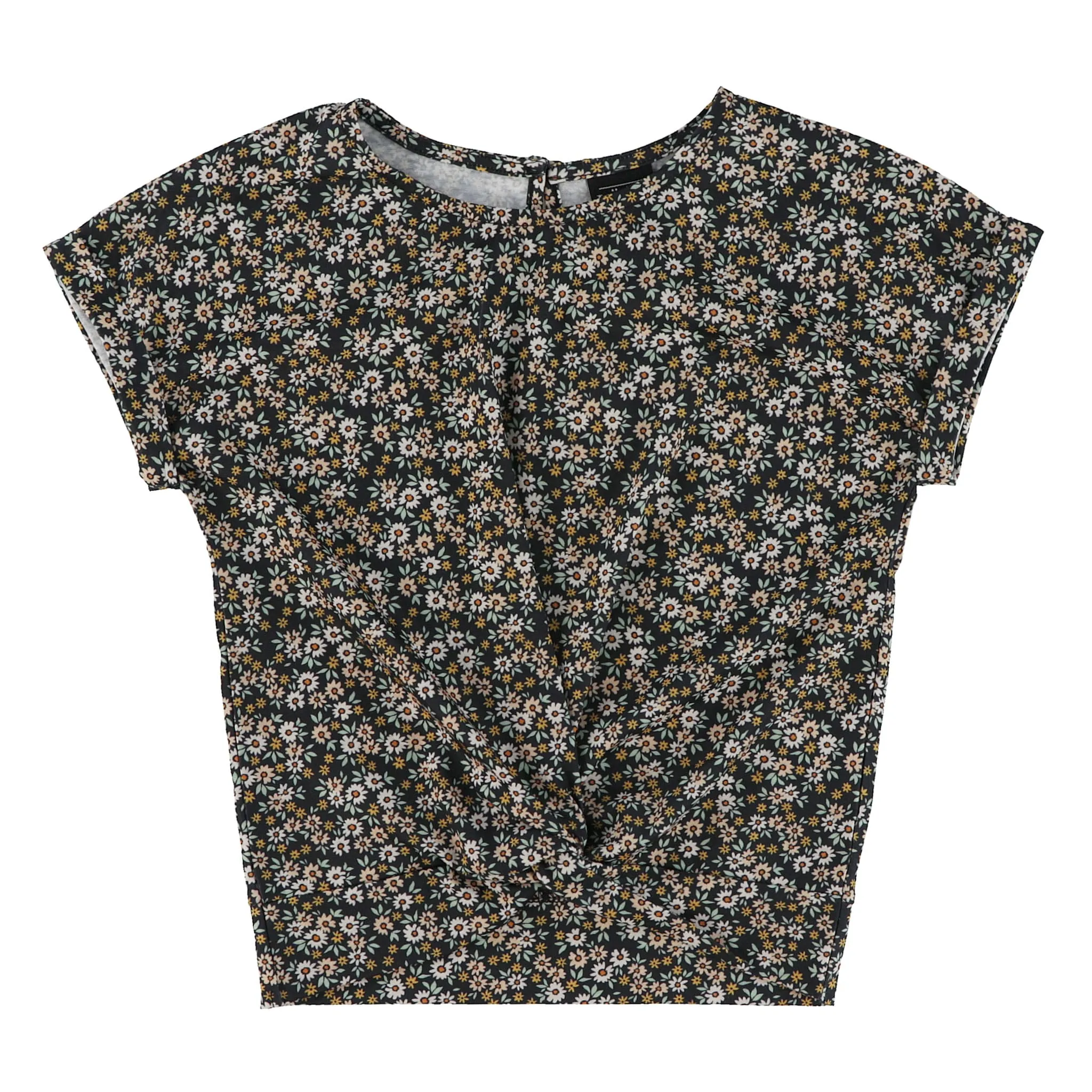 Look T-Shirt Noeud Imprimé Jardin 7-14ans
