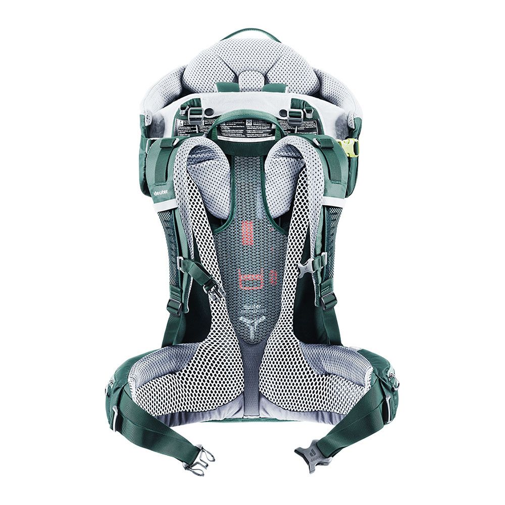 Deuter KID COMFORT 14L - Porte-bébé + Pare-soleil forest