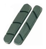 x2 Cartouches de Patins de Freins Massi Compatible Campagnolo pour jantes alu