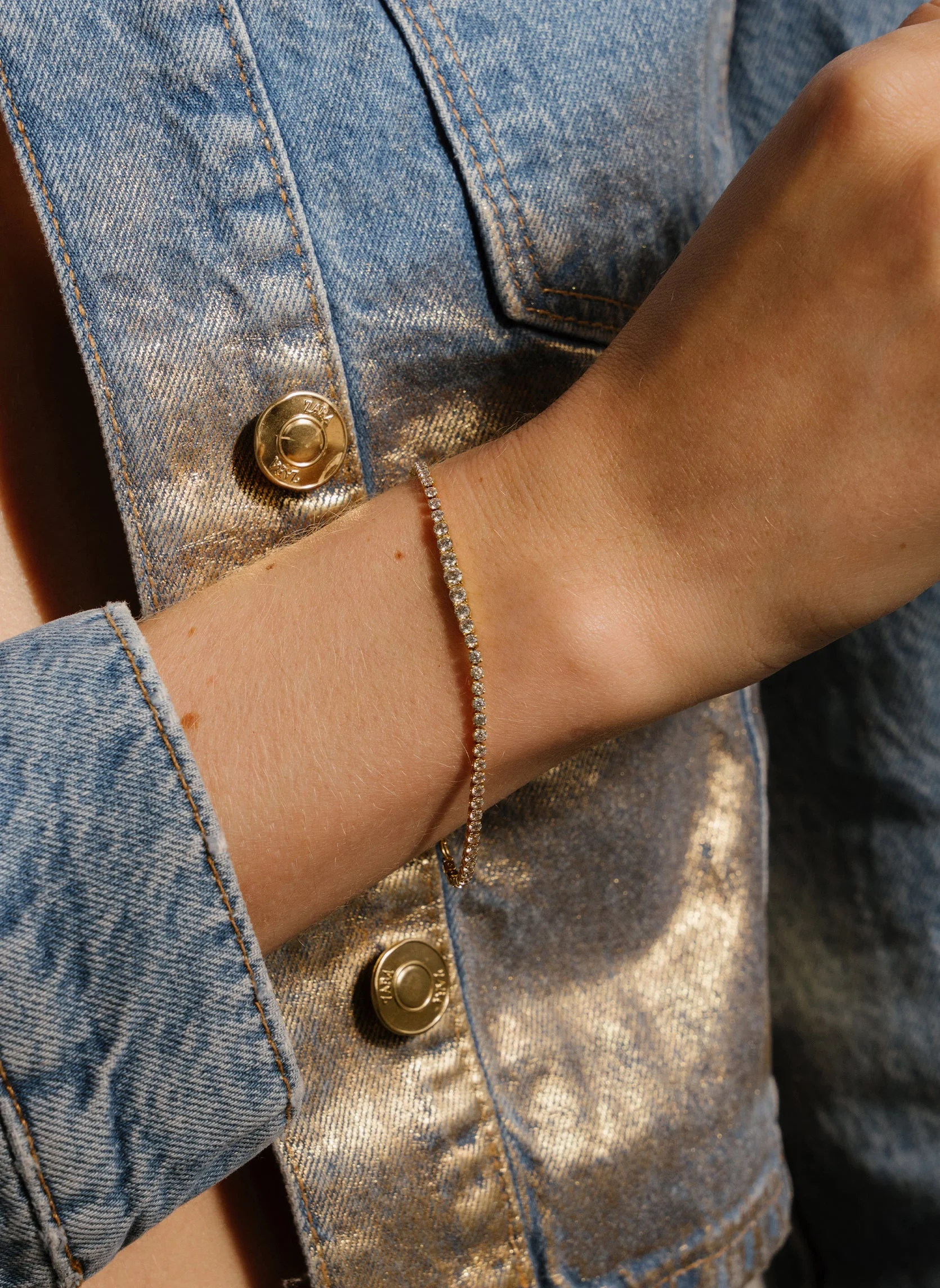 SAHANA ÉTOILÉE - Bracelet chaîne sahana étoilée | Blanc