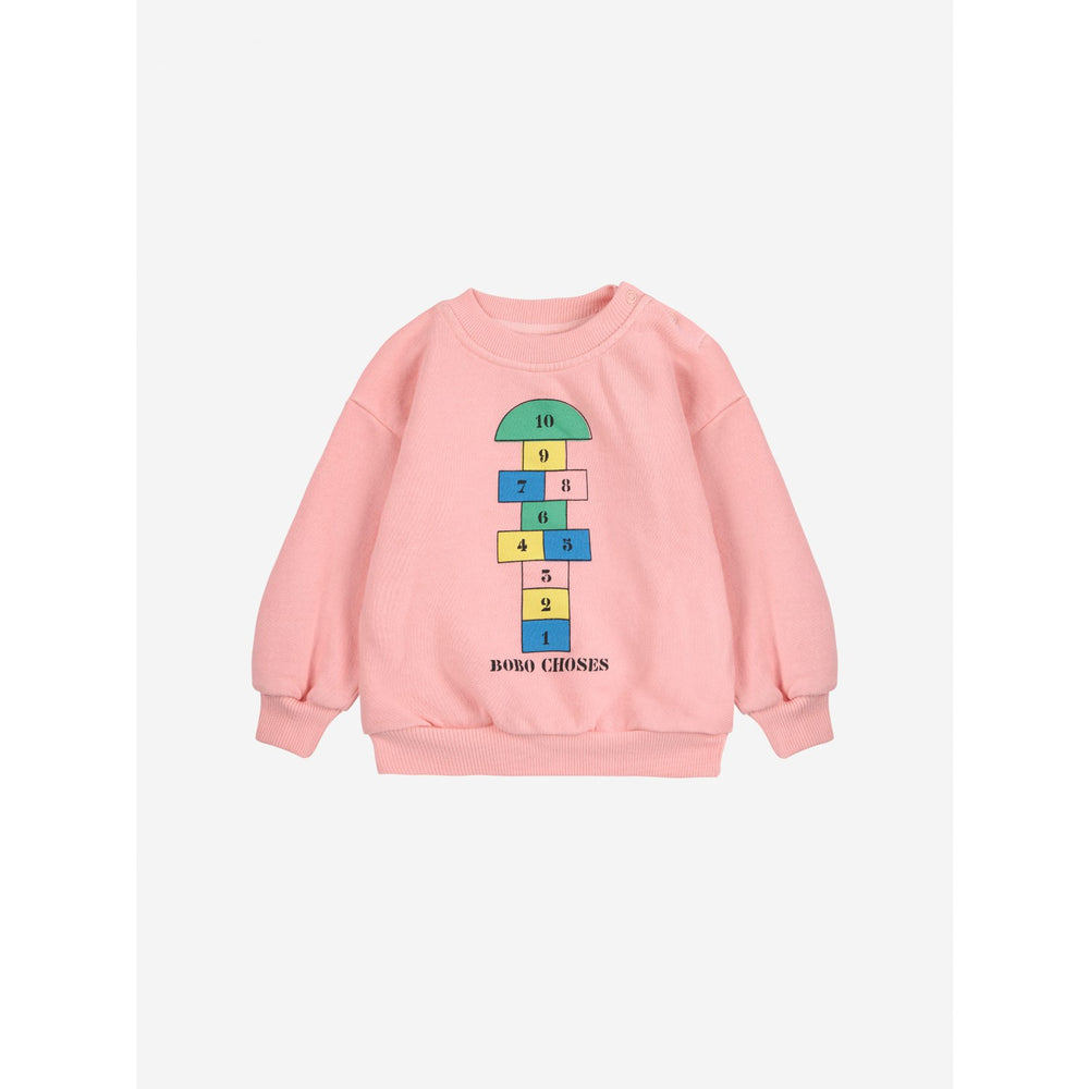 Køb Bobo Choses Pink Hopscotch Sweatshirt