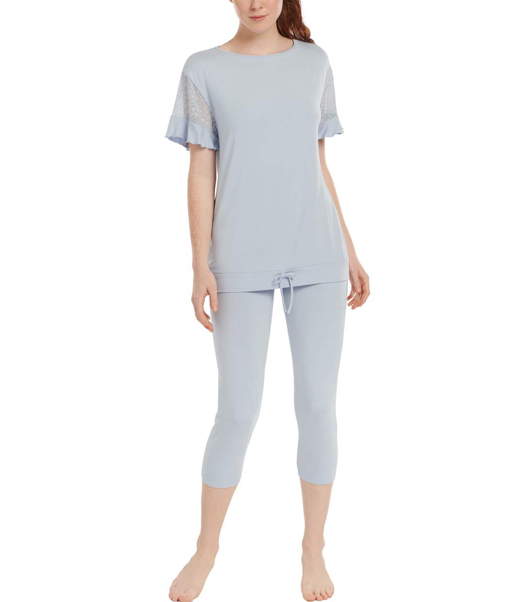 Pyjama tenue d'intérieur leggings top manches courtes Smooth Lisca Cheek