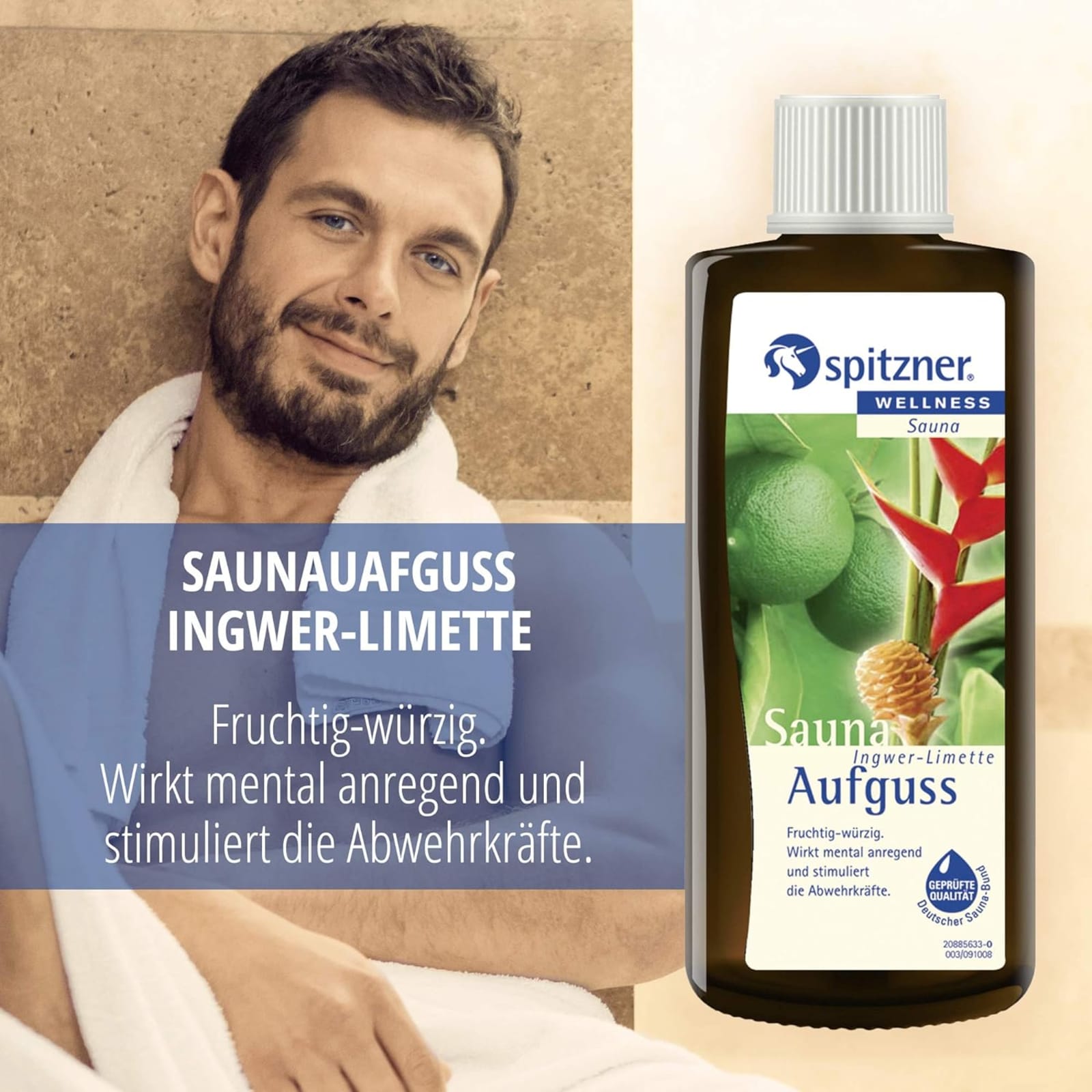 Saunaaufguss Ingwer-Limette (190ml)