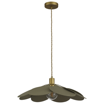 KARWEI hanglamp Linde groen Ø56,5cm