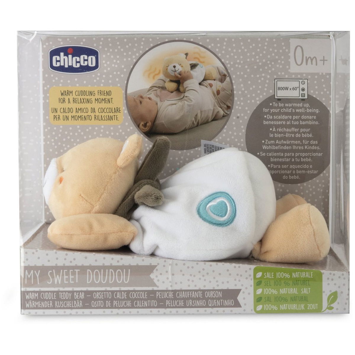 ChiccoChicco   Wärmendes Kuscheltier Bär