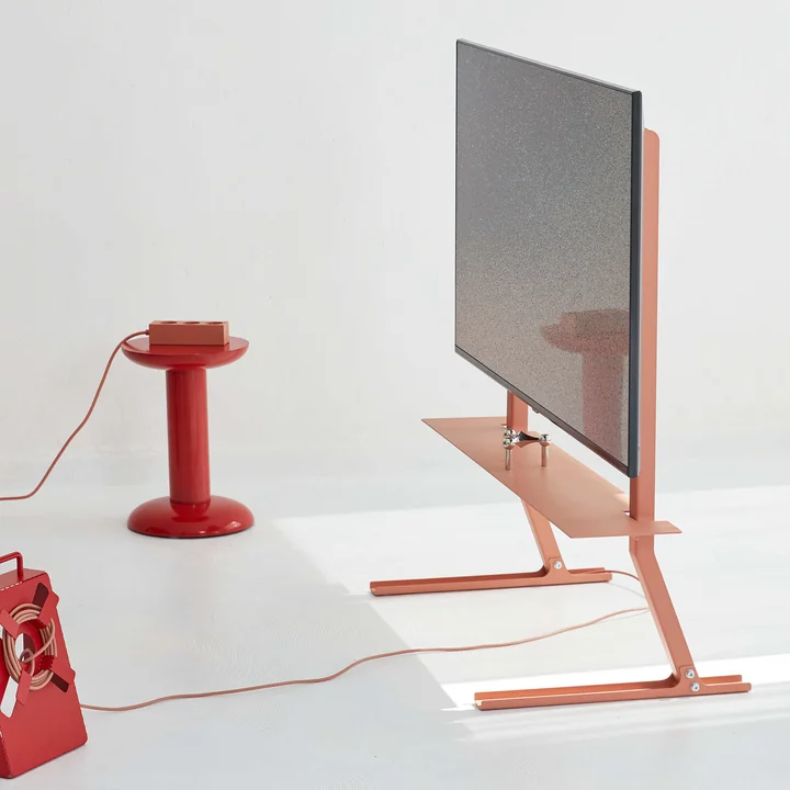 Pedestal - Plate Shelf, dusty rose