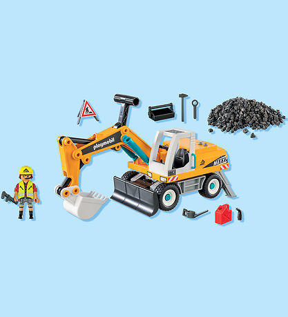 Playmobil Action Heroes - Großer Bagger - 71749 - 32 Teile