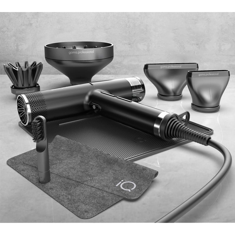 Ga.Ma Professional - IQ2 Hair Dryer Black - Føntørre