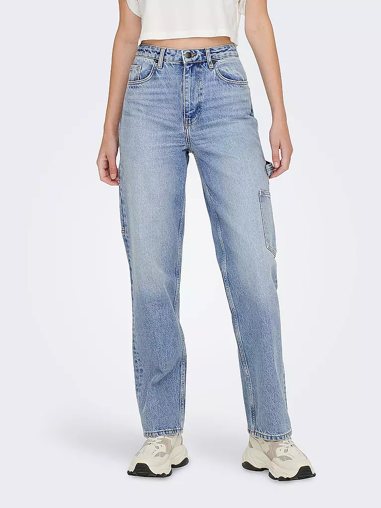 ONLY Jeans wide leg ONLDION hellblau