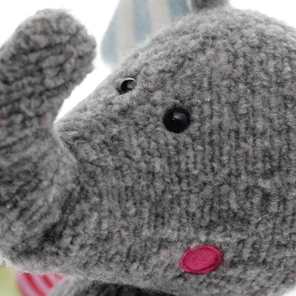 sigikid 38709 Elefant, Patchwork Sweety