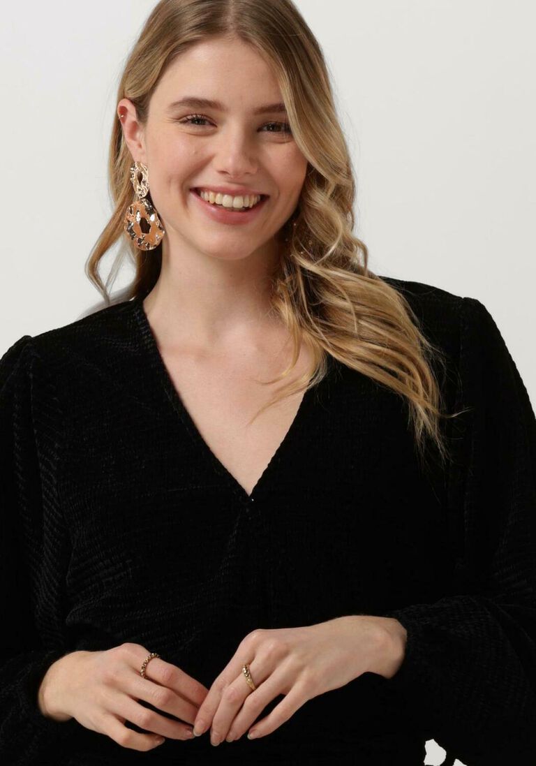 ANOTHER LABEL zwarte another label jumpsuit pache jumpsuit l/s