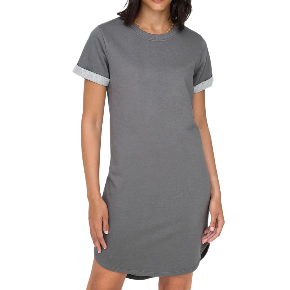 JDY Robe Sweat Gris Femme JDY IVY FPU