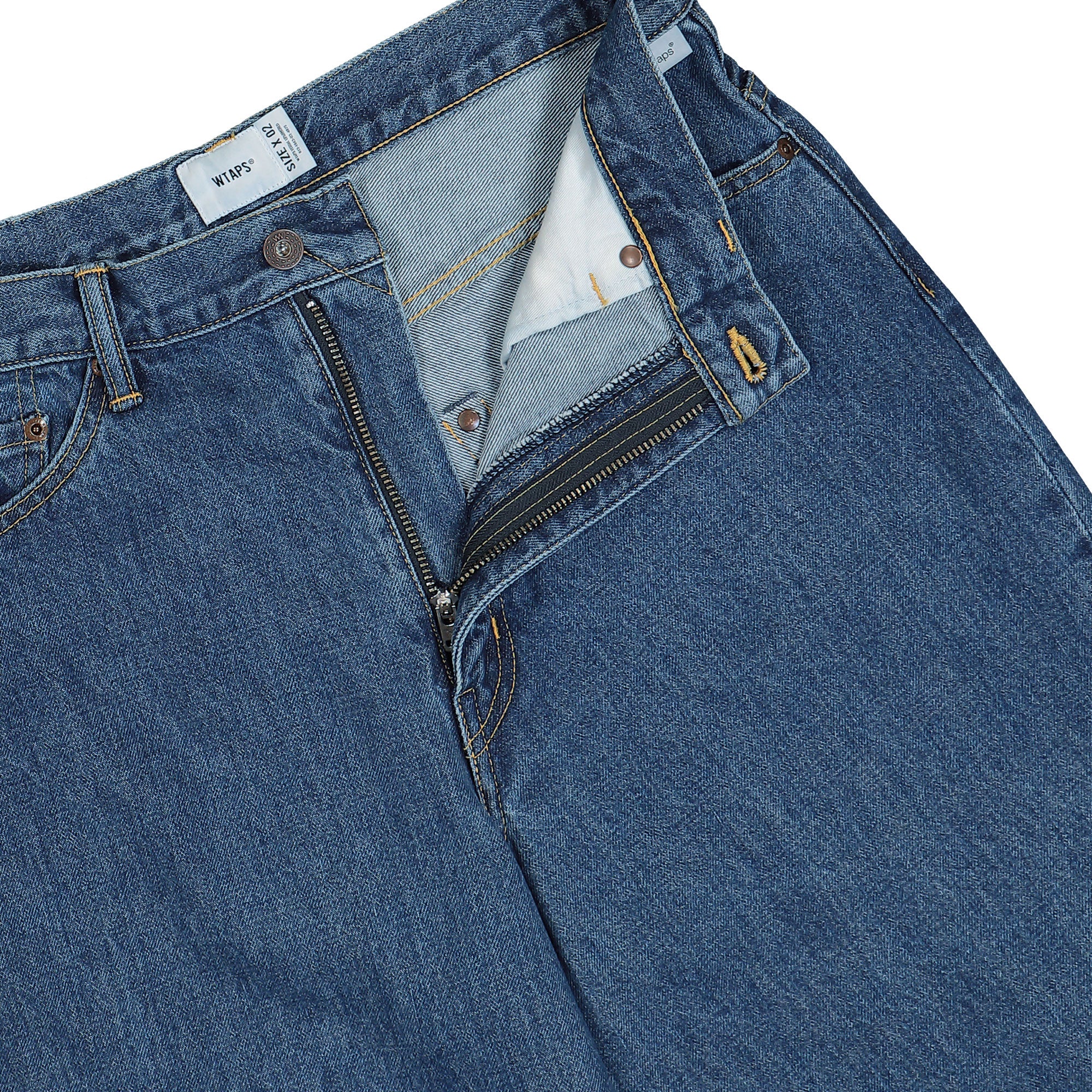 WTAPS<br>Blues Straight / Trousers / Cotton.Denim