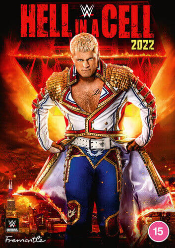 WWE: Hell in a Cell 2022 DVD (2022) Cody Rhodes Cert 15 Region 2