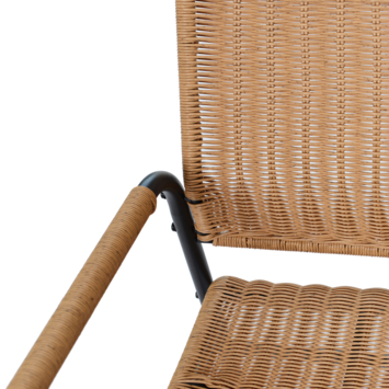 KARWEI tuinstoel Suzan natural polyethyleen