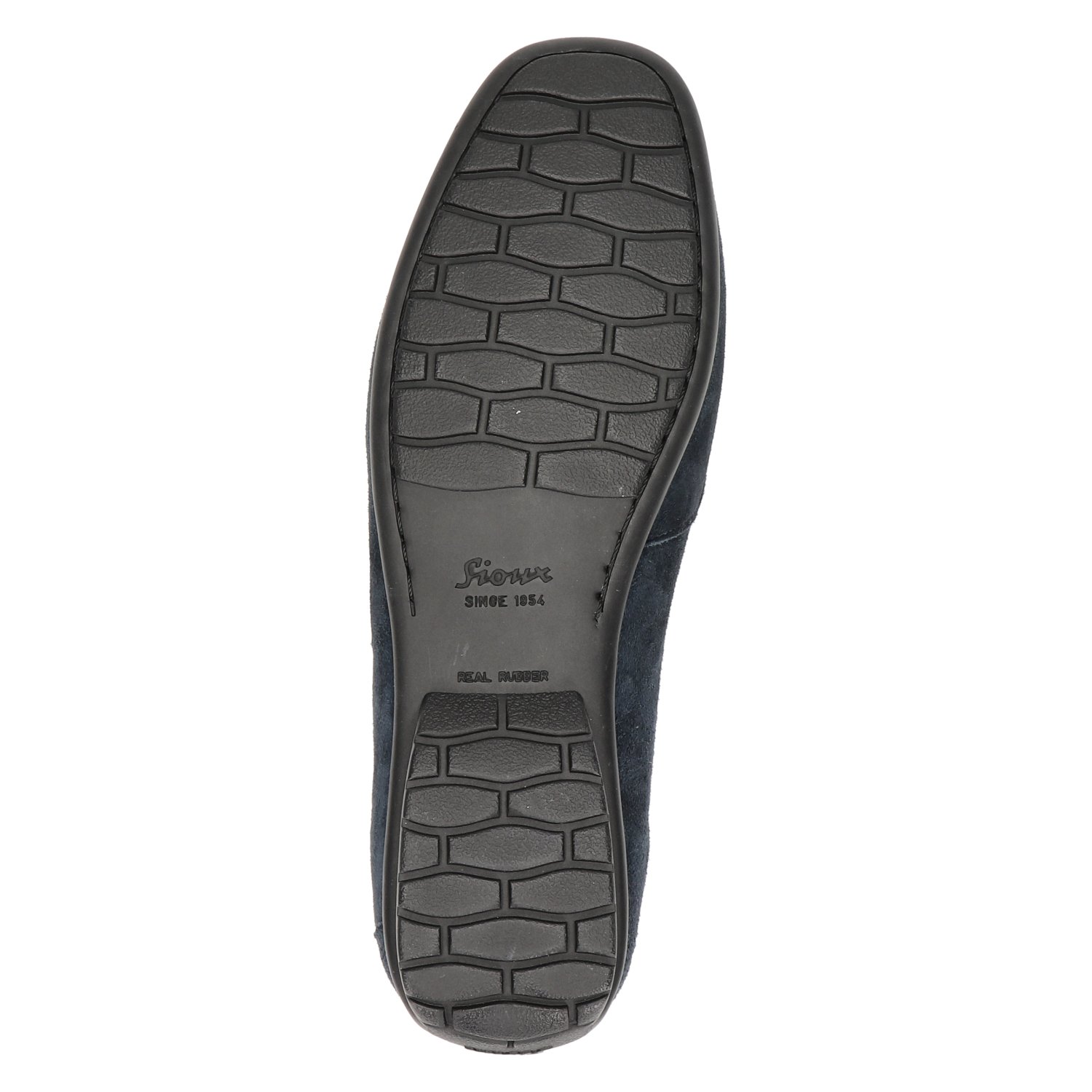 Cortizia Velour dames loafer Sioux Blauw