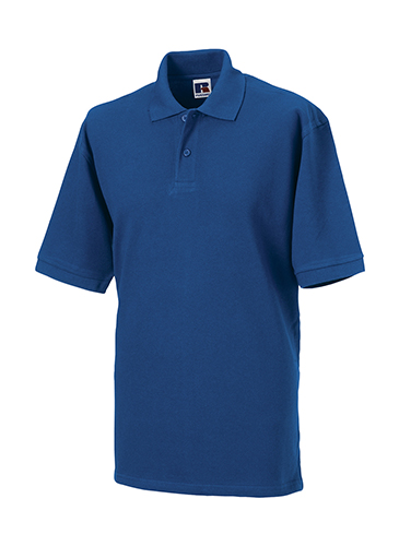 Russell Europe R-569M-0 - Polo Élégant en Coton Peigné avec Boutons