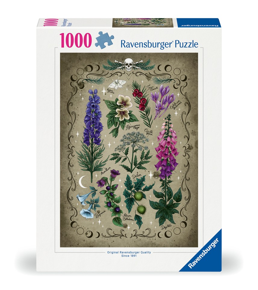 Ravensburger - Puslespil Toxic Plants 1000 brikker