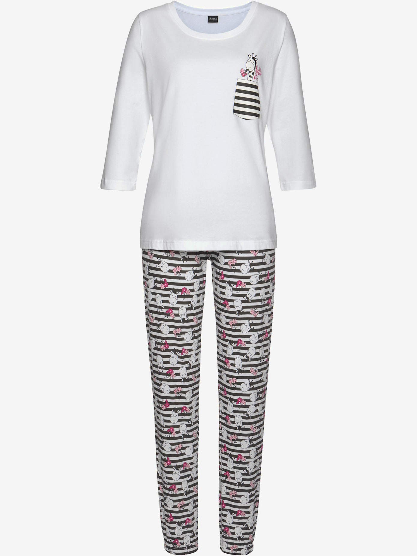 Lot de 2 pyjamas fantaisie