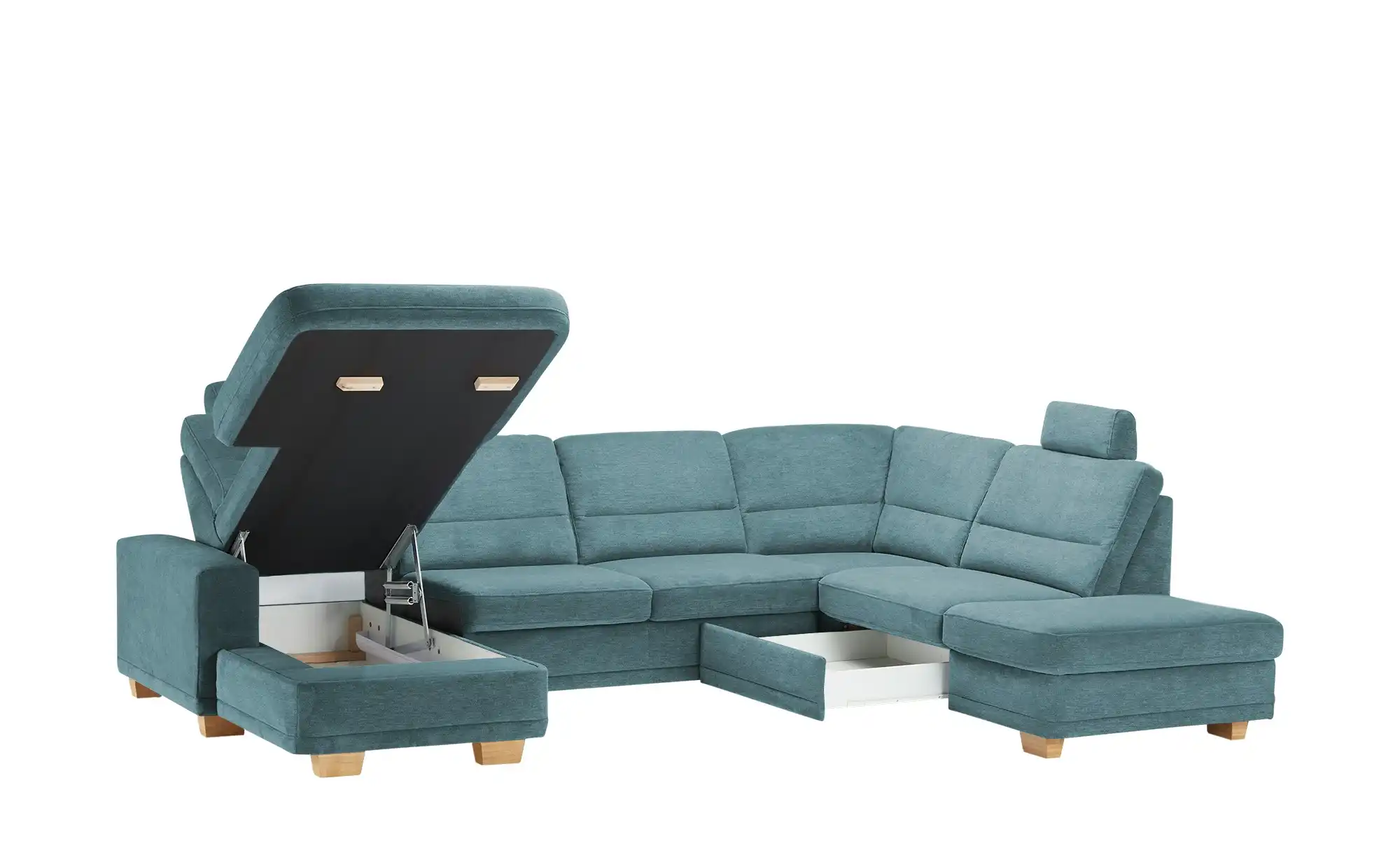 meinSofa Wohnlandschaft aus Mikrofaser Marc