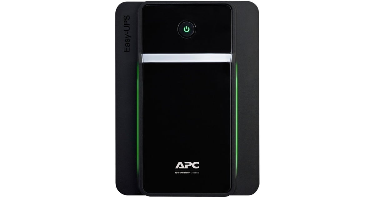 APCEasy-UPS BVX 1200VA, 230V, AVR, Schuko ups  (Zwart, 4x Schuko, BVX1200LI-GR)