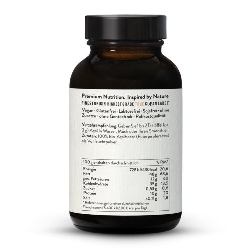 Sunday Natural Products  Bio Acai Pulver