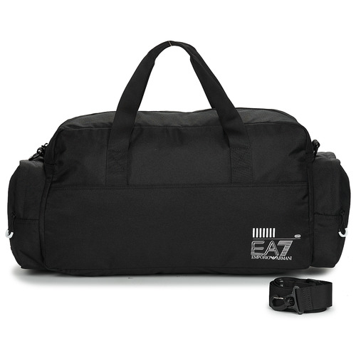 Emporio Armani EA7 - TRAIN CORE U GYM BAG SMALL A - UNISEX GYMBAG - Noir / Blanc