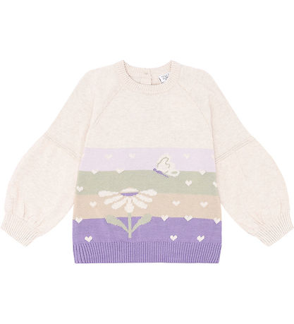 Hust and Claire Bluse - Strick - Pippa - Whisper Melange