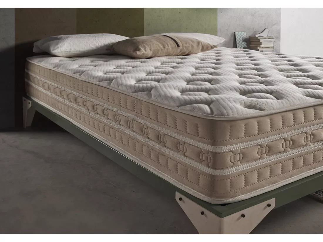 Matelas 180x200 mousse bio thermal cashmere | mousse á mémoire de forme | épaisseur 30 cm | 11 zones de confort | certifié oeko-tex® - accueil moelleux