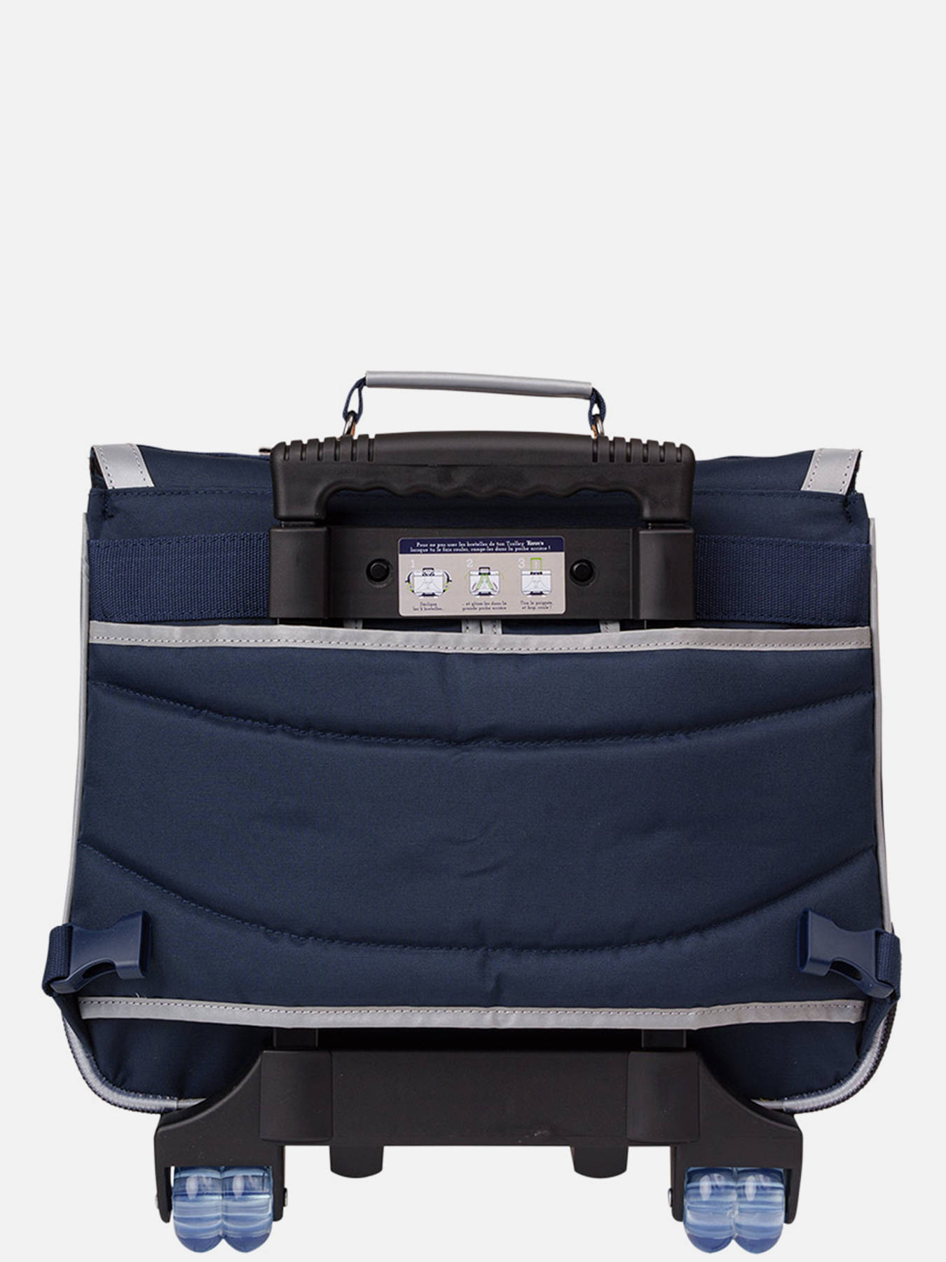 Cartable  roulettes 2 compartiments TANN'S