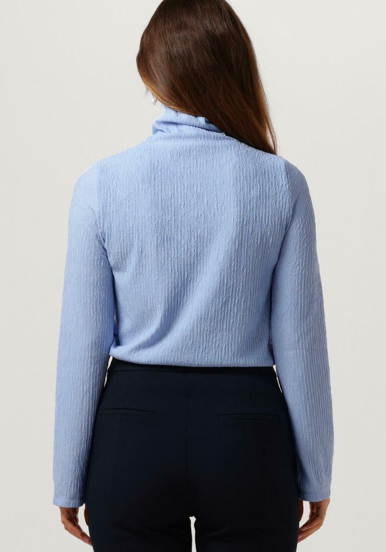 ANOTHER LABEL lichtblauwe another label  oriel top l/s