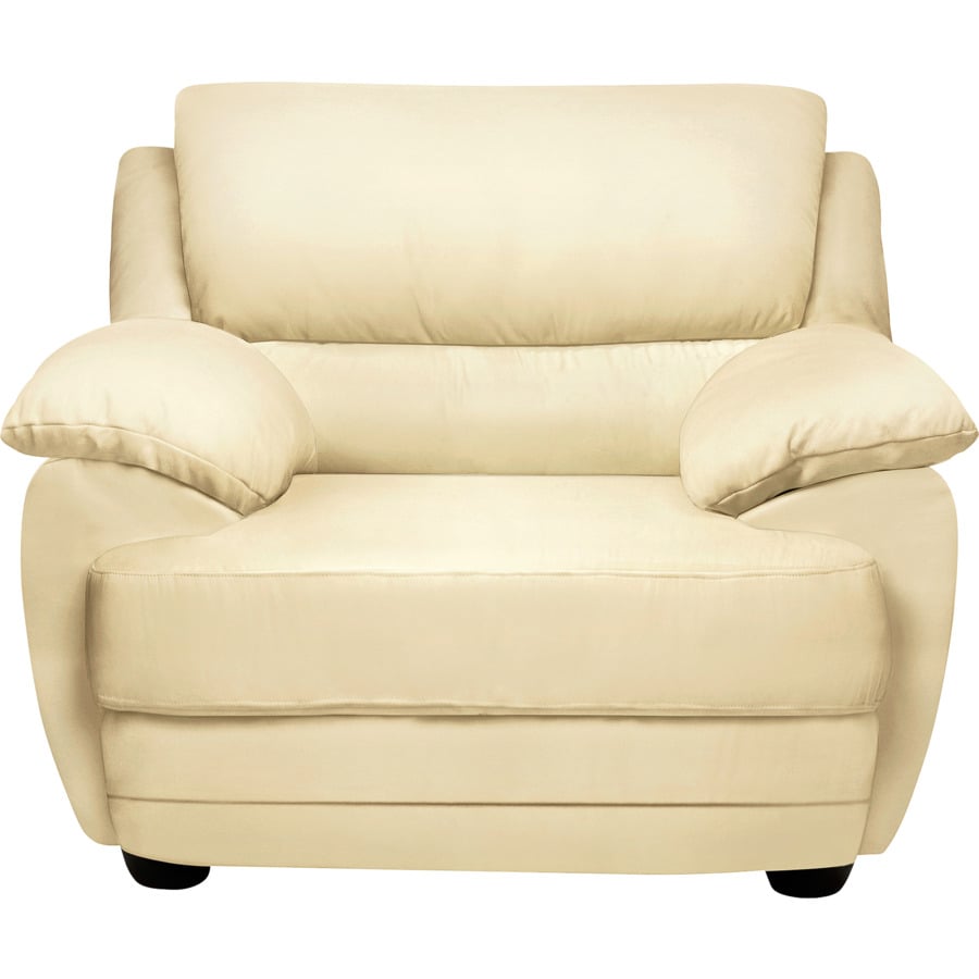 2er-Sofa Nebolo Textilleder schwarz