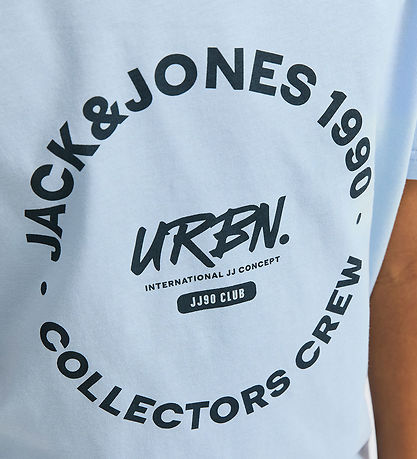 Jack & Jones T-Shirt - JjSimon - Chambray Blue/BIG