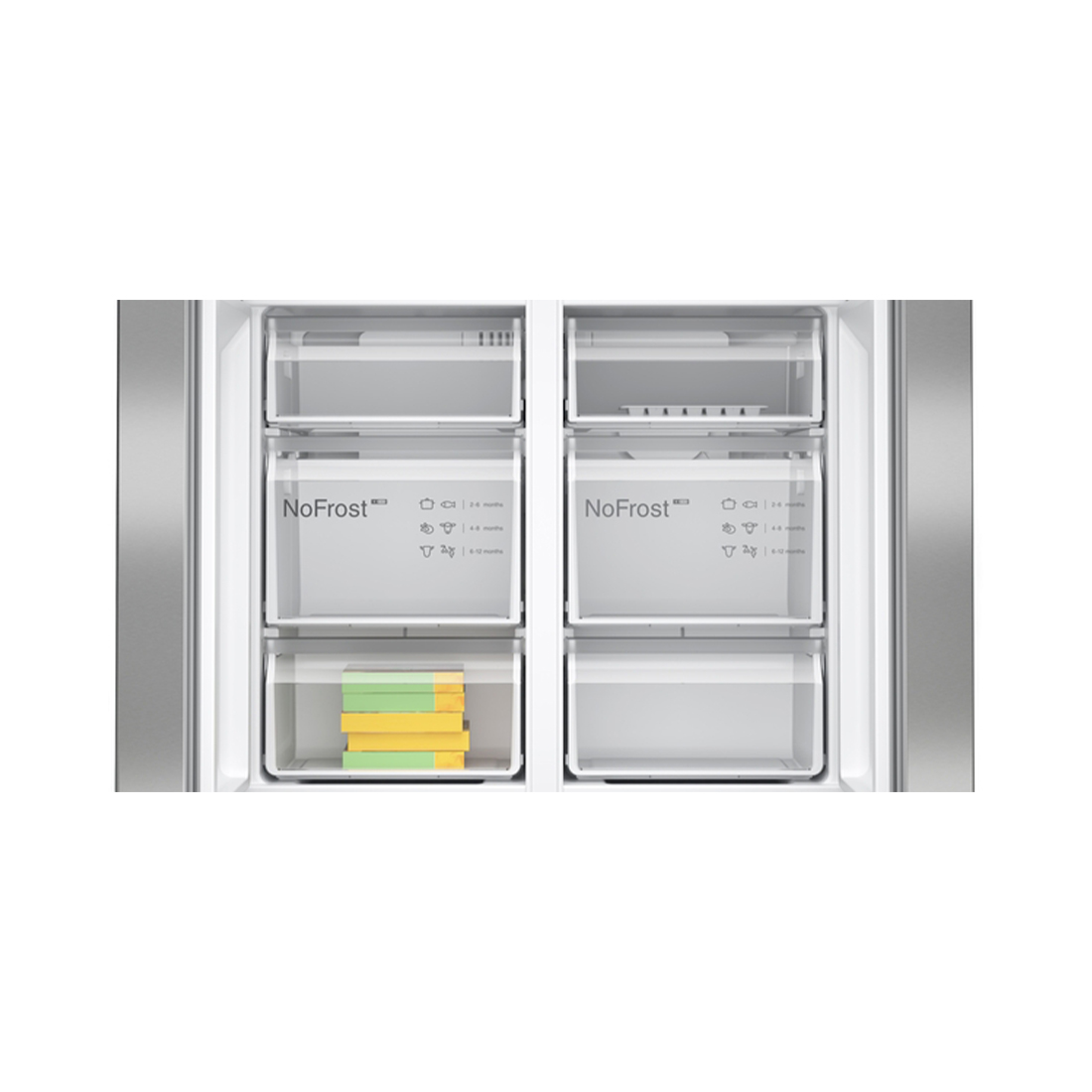 Bosch KFN96VPEA Kühl- und Gefrierkombination NoFrost, 605 Liter