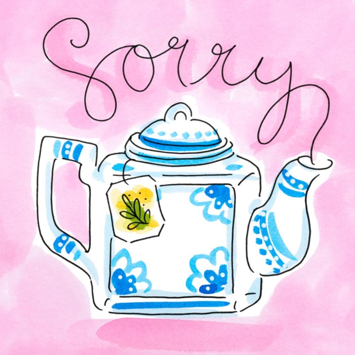 Blond Amsterdam | Sorry kaart | theepot