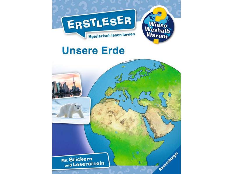 Ravensburger Kinder-Sachbuch WWW Erstleser: Unsere Erde Ban Lesetraining, Sachwissen und Spielspass!