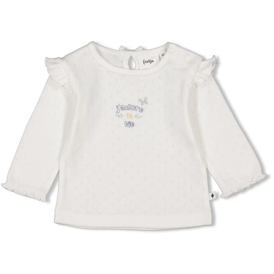Feetje Langarmshirt Pretty Paisley Offwhite