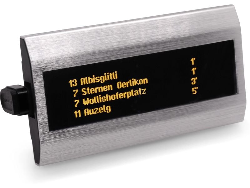 Tramli Abfahrtsanzeige Display Tramli Ihre Haltestelle – Live