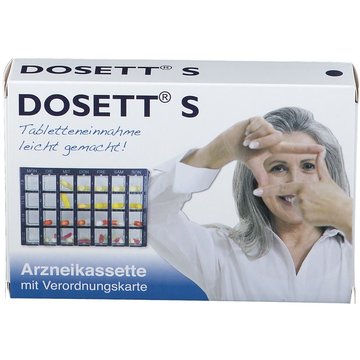 Dosett S Arzneikassette blau 11782