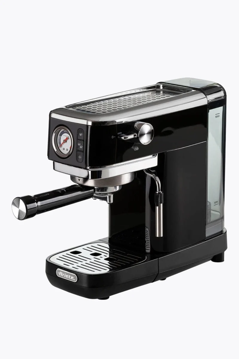 Ariete Moderna Slim, Schwarz + Ariete Coffee Grinder 3023, schwarz