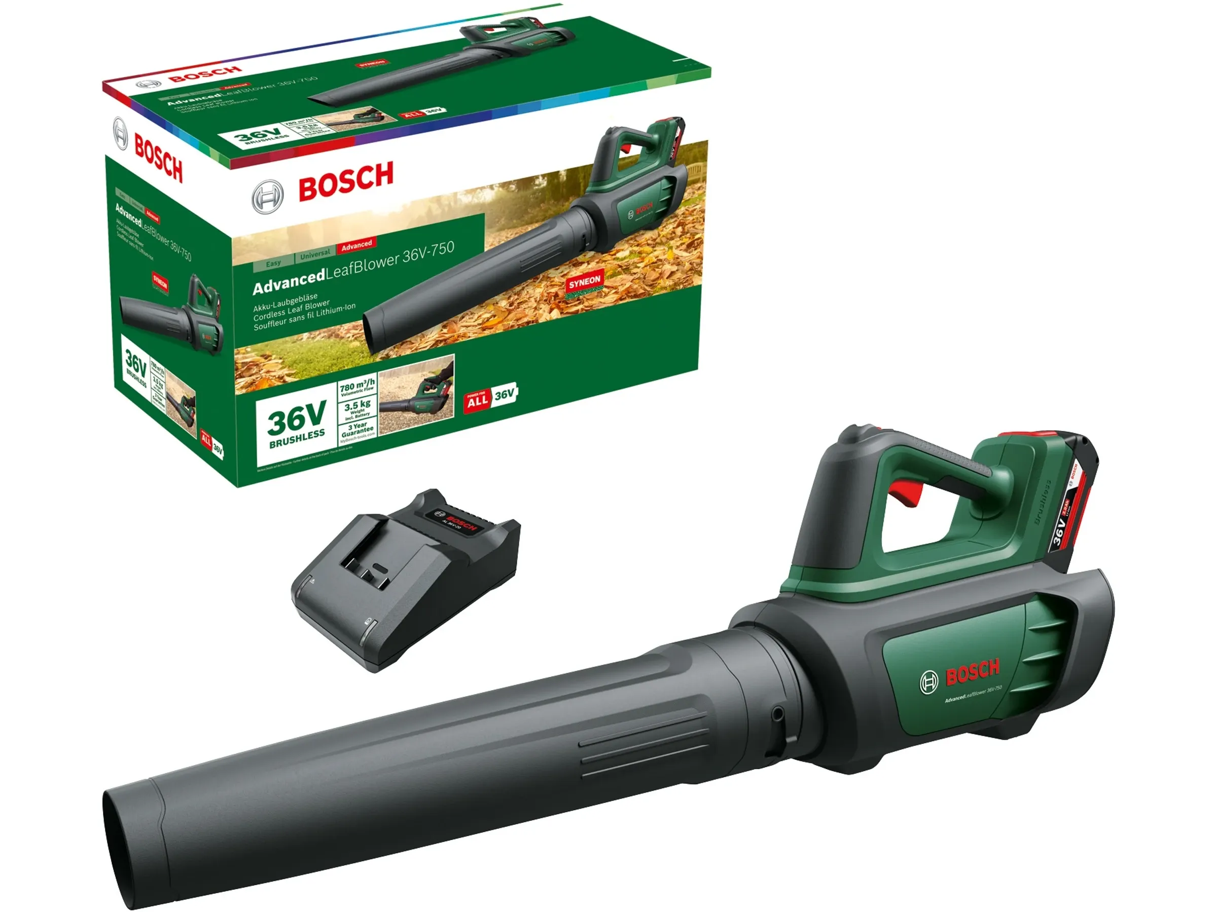 Bosch Akku-Laubbläser AdvancedLeafblower 36V-750